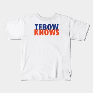 Tebow Knows Kids T-Shirt